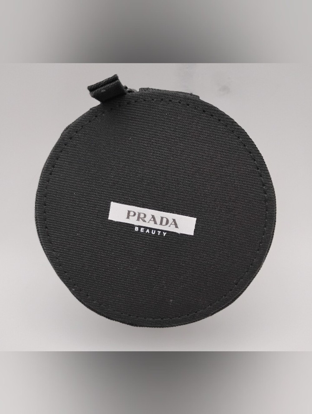 Prada Beauty Black Round Cosmetic Case - Picture 2 of 5